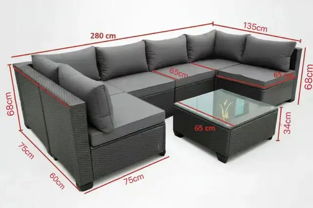 Brand New 7pcs Patio Furniture Set Special Selling at $599