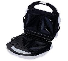 Basics 3-in-1 Waffle, Sandwich Maker & Grill – White (700W) - Photo 2