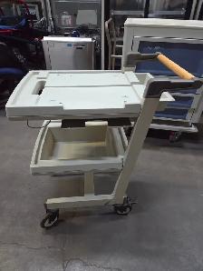 Rolling 2 Tier Trolley - Computer Cart - Photo 3