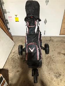 Callaway Golf Set With Cart - Photo 8