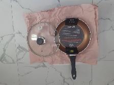 BRAND NEW (Never used) LAGOSTINA 10'' COPPER Non-Stick Skillet