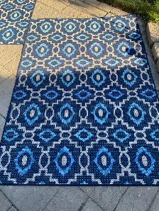 Two identical 5x7 outdoor carpets for sale - Photo 2