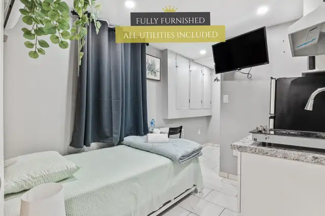 P3 AP9 - 1 STUDIO – FULLY FURNISHED | ALL UTILITIES INCLUDED