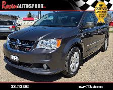 CERTIFIED 2016 GRAND CARAVAN V6 CREW  LEATHER   MORE! - YORKTON