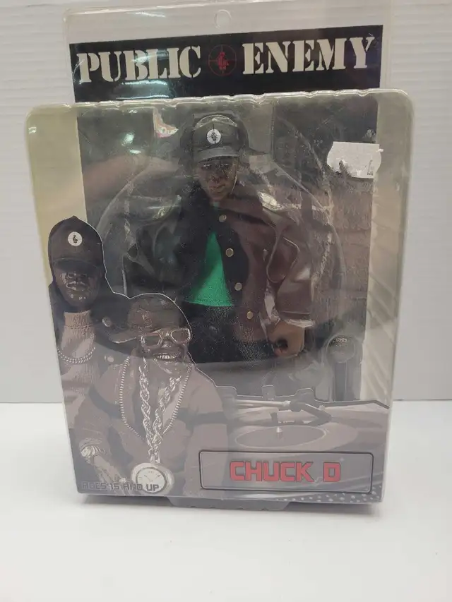 Public Enemy Chuck D Figure Mezco Toys