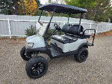 Lifted Club Car Tempo Golf Cart (With Rear Seat)