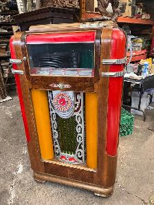 1938 Model 600 art deco Wurlitzer jukebox  rotary dial select