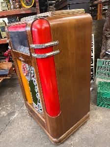 1938 Model 600 art deco Wurlitzer jukebox  rotary dial select - Photo 2