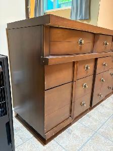 Mid Century Wood Dresser - Photo 2