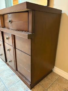Mid Century Wood Dresser - Photo 3