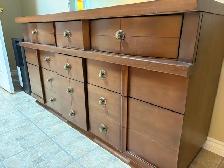 Mid Century Wood Dresser - Photo 4