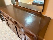 Mid Century Wood Dresser - Photo 5