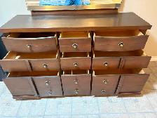 Mid Century Wood Dresser - Photo 8