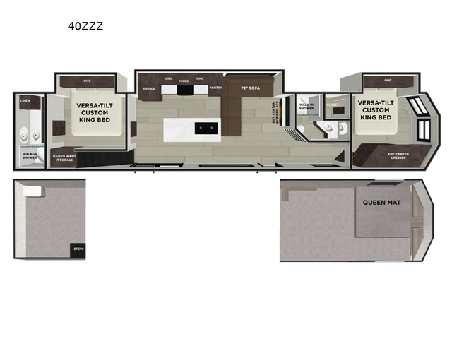 2026 Forest River RV Wildwood Lodge 40ZZZ