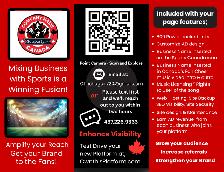 FREE Sports Platform landing page to generate AD income