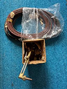 15’ Air Compressor Hose - Valves -Gauges