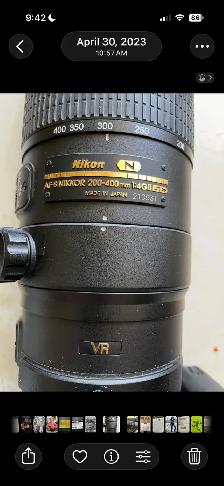 Nikon 200-400 mm F4 ED-VR II