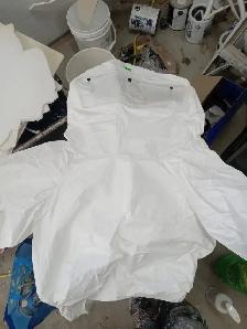 spray suit tops