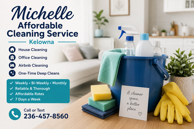 Affordable House & Office  Cleaning Services in Kelowna