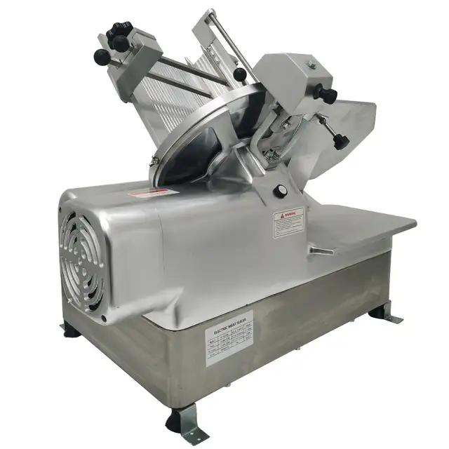 Auto Restaurant Electric Frozen Meat Slicer Cut Machine 020250