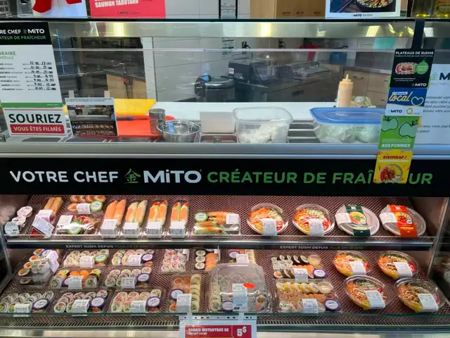 Comptoir sushi à vendre situé à Mont Saint-Hilaire