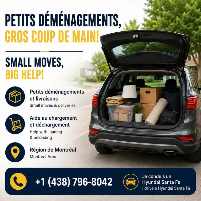 Small Moving & Delivery Help