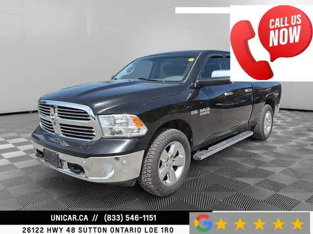 2016 Ram 1500 Big Horn Low Kms Sunroof Premium Audio Backup Cam