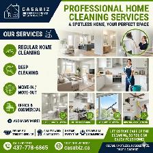 Home Cleaning/ Professional deep cleaning