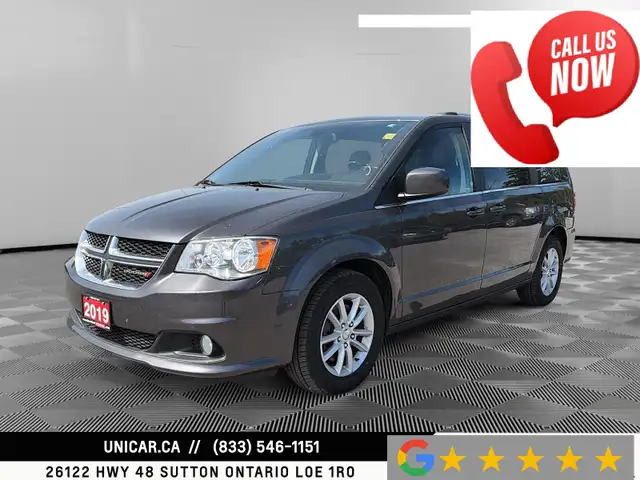 2019 Dodge Grand Caravan SXT Premium Plus No Accidents DVD Playe