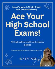 HIGH SCHOOL EXAM TUTOR | $30/hr