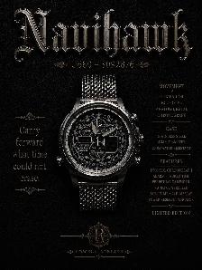 Citizen Navihawk U680-S092876 Eco-Drive Watch open to trades