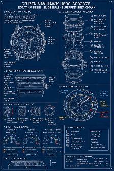 Citizen Navihawk U680-S092876 Eco-Drive Watch open to trades - Photo 10