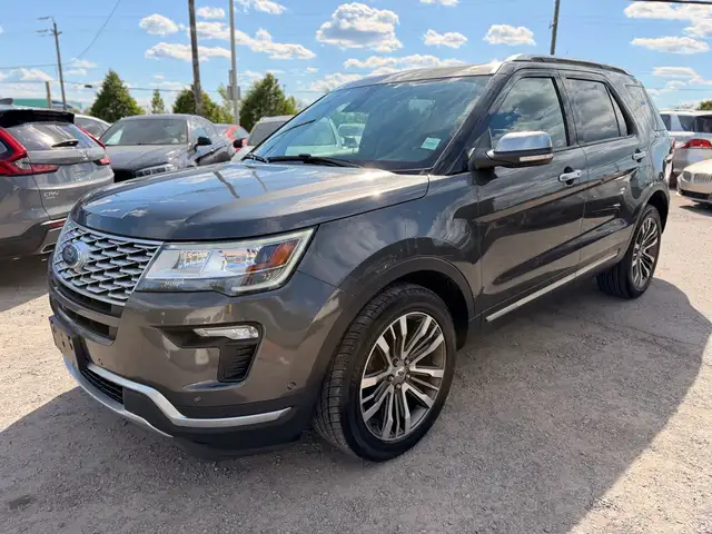 2018 Ford Explorer Platinum 7 Passengers 4WD