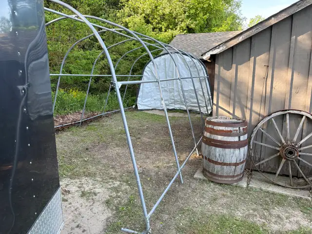 24’ x 12’ x 8" portable storage / Outbuilding frame