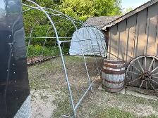 24’ x 12’ x 8" portable storage / Outbuilding frame