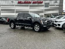 2022 Ford F-150 PLATINUM SUPERCREW 4X4//NAVI/360 CAM/PANO ROOF/F