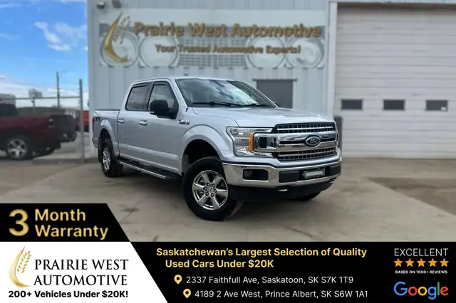 2018 Ford F-150 XLT Crew Cab 3.5L V6 | Power mirrors | Bluetooth