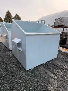 Conteneur Déchet ou Recyclage, ECO, 8 verges 2  portes latérales - Photo 3