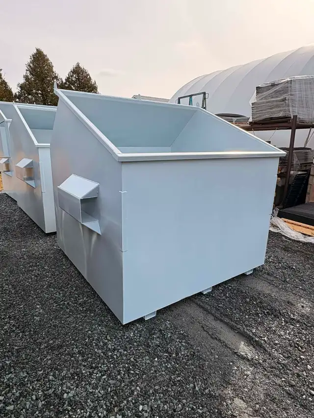 Conteneur Déchet ou Recyclage, ECO, 6 verges, Ch.: Avant – neuf