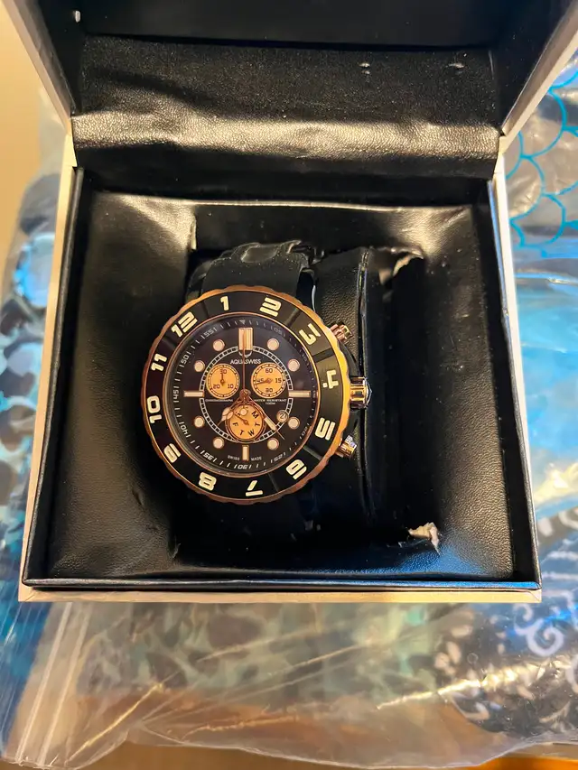 For Sale:  Men’s AQUASWISS watch