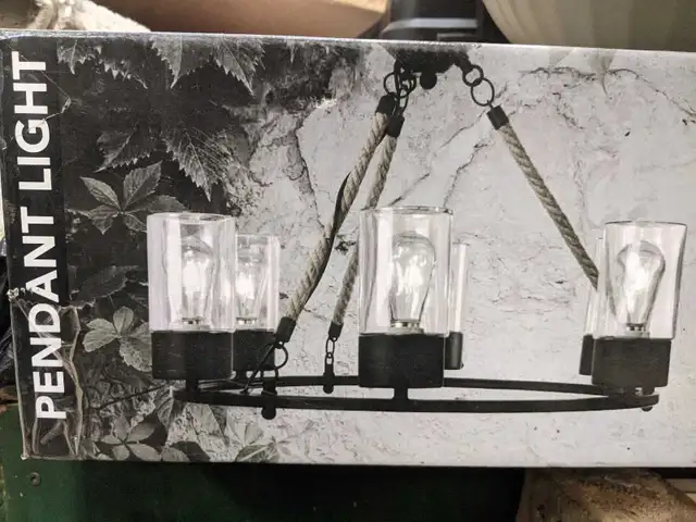 outdoor solar chandelier