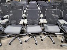 Haworth Zody chairs in silver color $299.99 each / in new condit - Photo 3