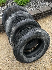 4x ST205 75r14 Trailer King Tires