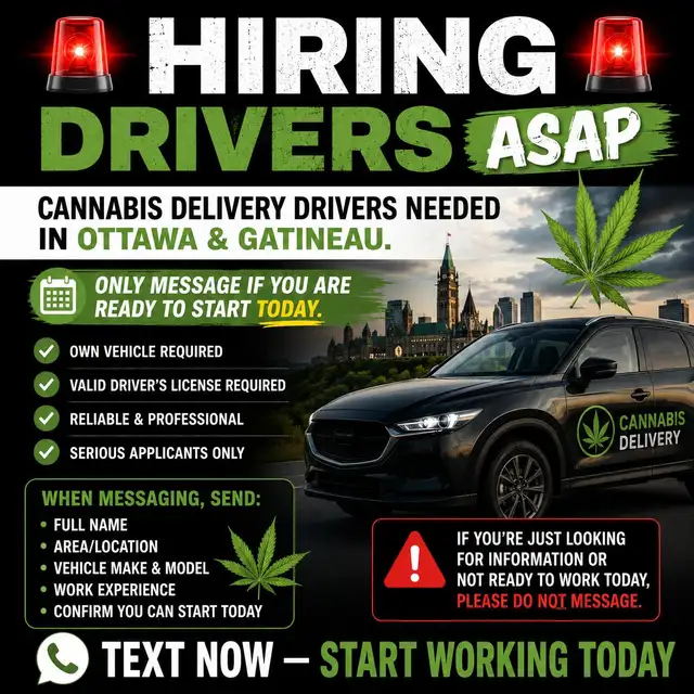 Hiring Drivers Full time