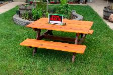 4 foot Cedar Picnic Table for Kids