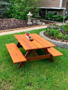 4 foot Cedar Picnic Table for Kids - Photo 3