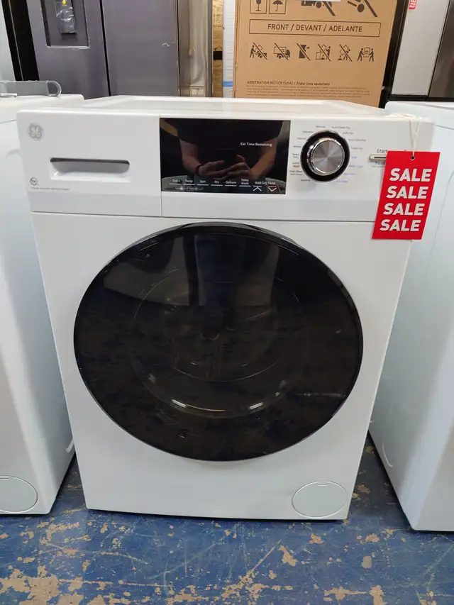GE '24' White All-In-One Washer/Dryer Combo on Sale‼️