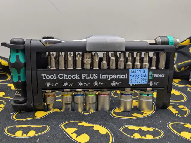Wera tool-check plus imp ratchet set (#18840)