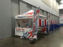 Custom Printed Promo Feather Flags Pop up Tents - Photo 2