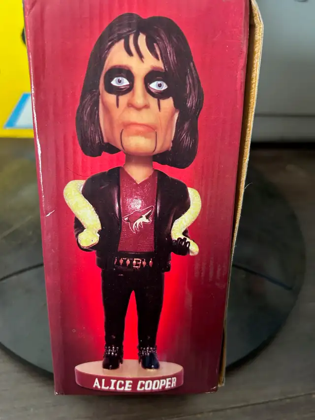ALICE COOPER Bobbleheads (x3)